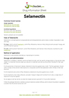 Selamectin drug information sheet